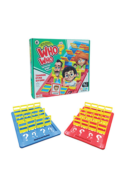 Genel Markalar Who Who ? Mini - Ben Kimim Tahmin Etme Oyunu - Bil Bakalım Eği...