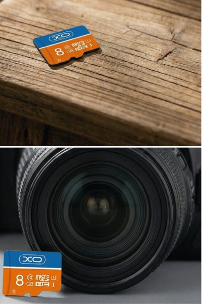Xo Class 10 - 8Gb Micro Sd Memory Card - Waterproof Ultra Fast Camera and Phone Card