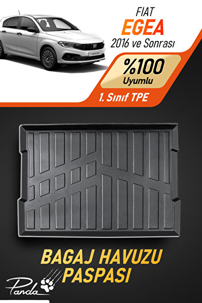 Panda Kılıf FİAT EGEA HATCBACK 2016 SONRASI 4D HAVUZLU BAGAJ HAVUZU