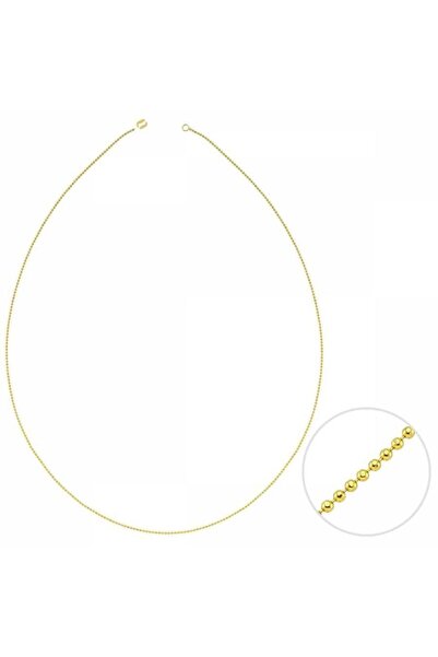 Sembol Gold 45 Cm Altın Top Zincir