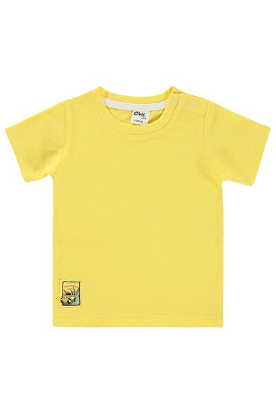 Civil Baby Erkek Bebek Tişört 6-18 Ay Sarı