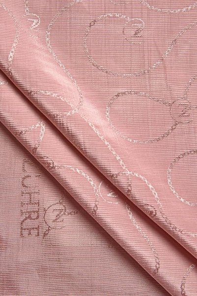 Zühre Flamlı Chain Z Monogram Powder Shawl 0016