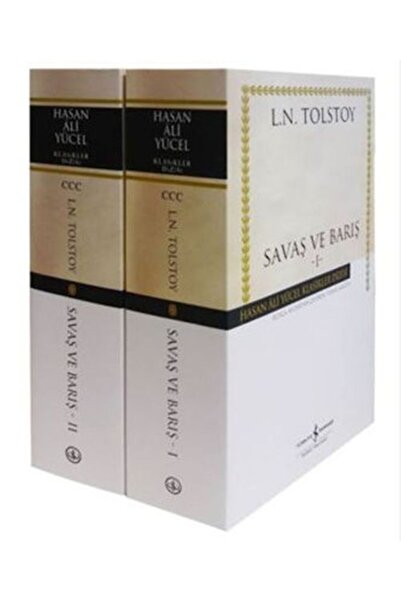 TÜRKİYE İŞ BANKASI KÜLTÜR YAYINLARI Savaş ve Barış (2 Cilt Takım)