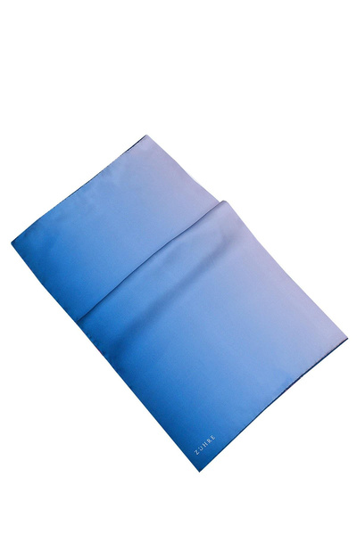 Zühre Шарф з переходом кольорів з шовкового сатину V19 0075