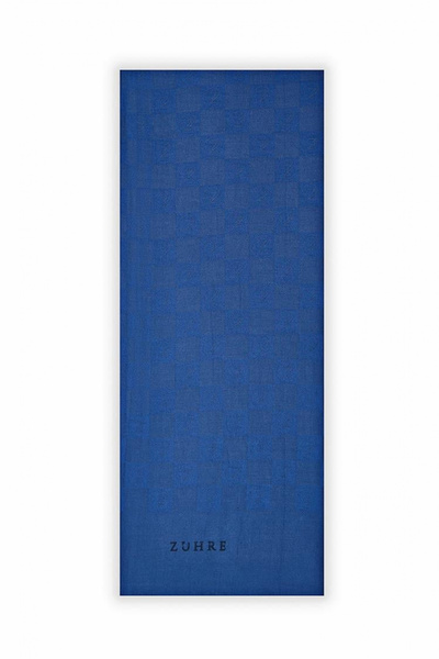 Zühre Monogram Patterned Seher Saks Shawl 0106