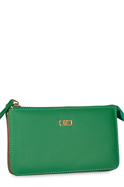 Zühre Bileklik Detaylı Yeşil Cüzdan 021