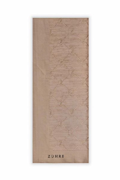 Zühre Koza Z Monogram Pudra Şal 0014