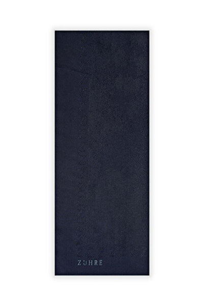 Zühre Emerald Navy Blue Shawl 0013