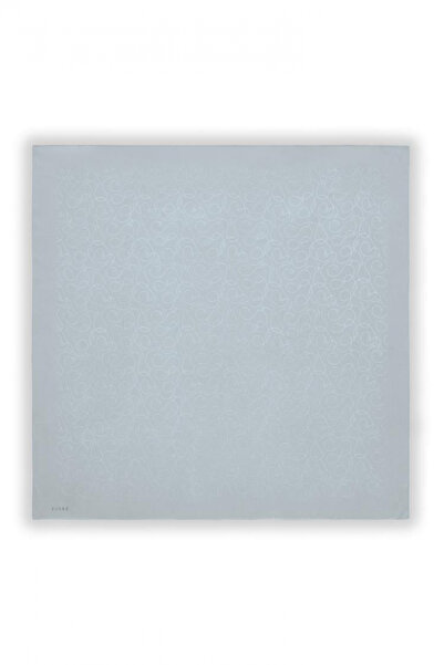 Zühre وشاح فلامي تشينير زد مونوغرام إيه جراي 0084