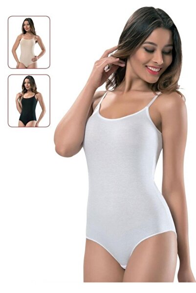 Hepsine Rakip Body din Lycra cu bretele și cârlige pentru femei, 6 piese, S-B...