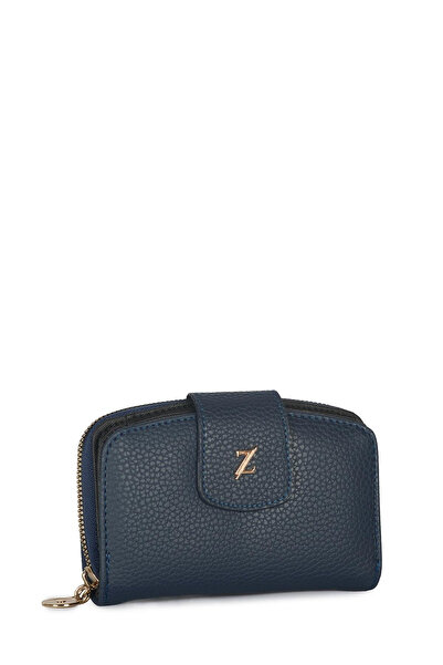 Zühre Mini Navy Blue Wallet 022