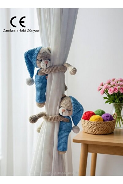 Damla UYKUCU AYICIK 2Lİ PERDE TUTUCU