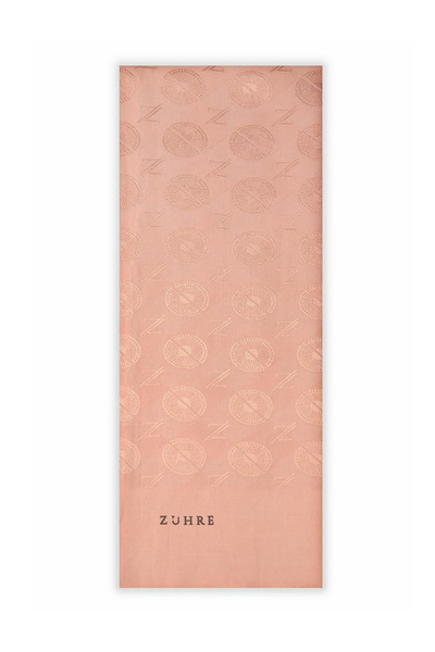 Zühre Gizem Z Monogram Somon Şal 0015