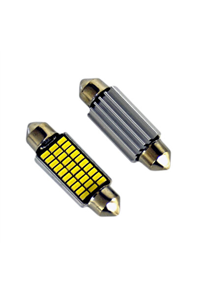 Carub 12V Sofit Ampul 39 mm 30 Ledli 6W Canbus Metal Beyaz BR0402224
