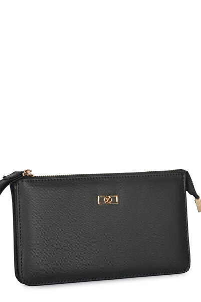 Zühre Bileklik Detaylı Siyah Cüzdan 021