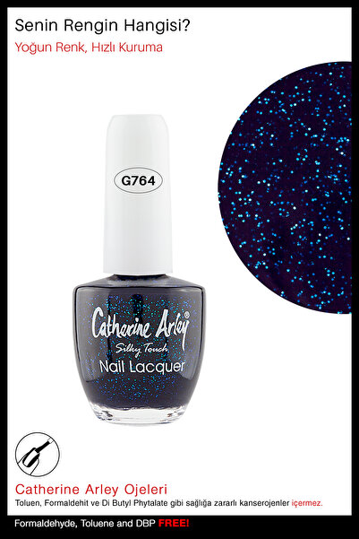 Catherine Arley CA Sılky Touch Nail Lacquer Oje G764