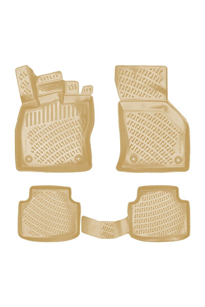 Rizline Volkswagen Passat B8 2015+ 3D Havuzlu Paspas - BEJ