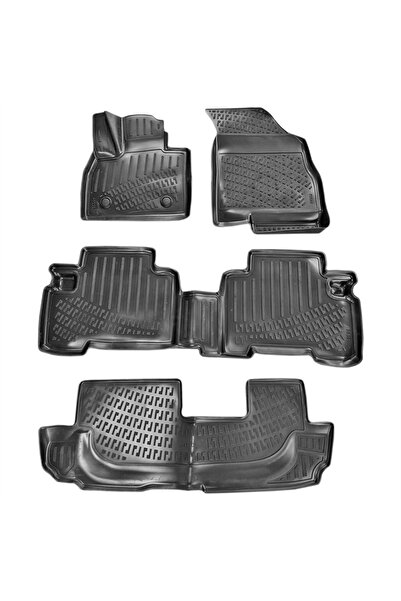 Rizline Chery Tiggo 8 2025+ (7 Koltuk-3 Sıra/Prestige) 3D Havuzlu Paspas