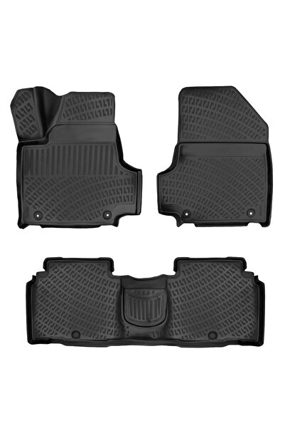 Rizline Hyundai İoniq 5 2021+ (Sabit Konsol) 3D Havuzlu Paspas