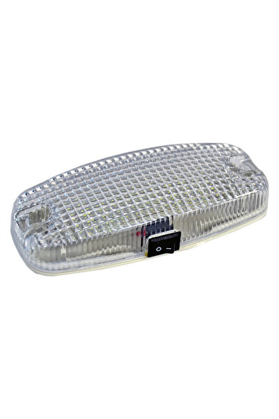 Carub TAS Tavan Lamba 18 Ledli 12V Beyaz 12x5 cm TAS.042B-12