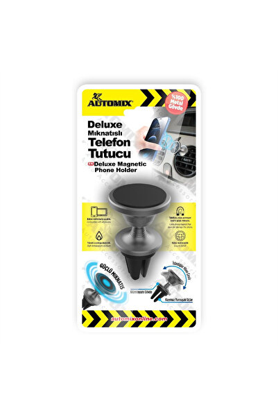 Automix Telefon Tutucu Deluxe Mıknatıslı 44541