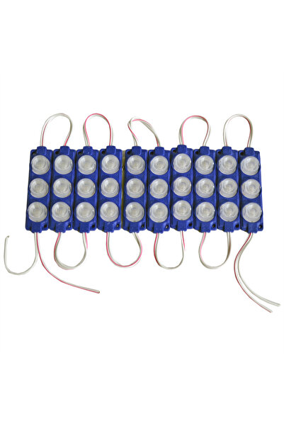 Carub 12V Parmak Lamba Led Camlı Soft Mavi 10 lu BR0409929