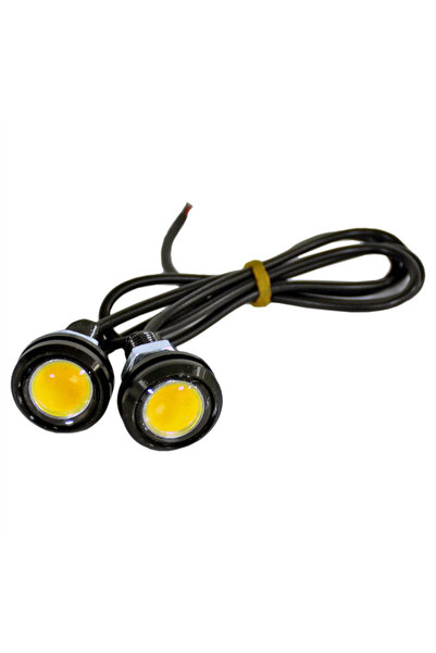 Carub Led Lamba Ayna Altı Kartal Göz 12V 23 mm Orange 2 li BR4621023