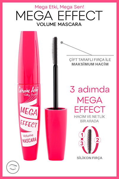 Catherine Arley Mega Effect Mascara Volume Maskara
