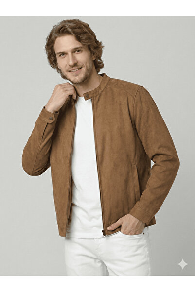 Jack & Jones J&J Trendy Erkek Biker Style Pu Deri Ceket