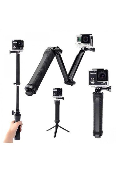 Gplus GP238 Eken Sjcam Uyumlu Monopod Stand Gopro 5gpr afaem 001