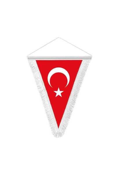 Genel Markalar Türkiye Cumhuriyeti TC Hatıra Üçgen Flama Bayrak