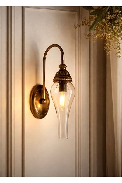 YILDIZ Antique Gas Lamp Sconce |   Decorative and Authentic Wall Sconce Lamp ...