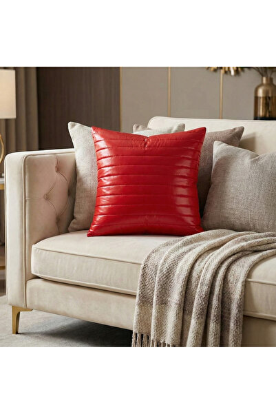 Evdepo Home Червона декоративна наволочка 40x40 см
