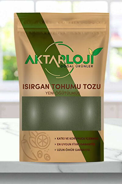 aktarloji 100 Gr Isırgan Otu Tohumu Tozu / Yeni Öğütülmüş - Katkısız & Doğal