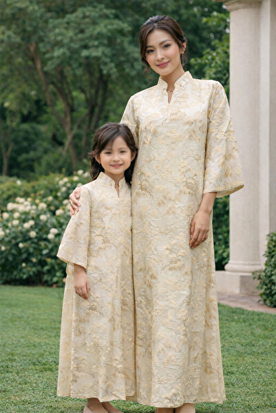 RONZA جلابيه كويتي الام والبنت