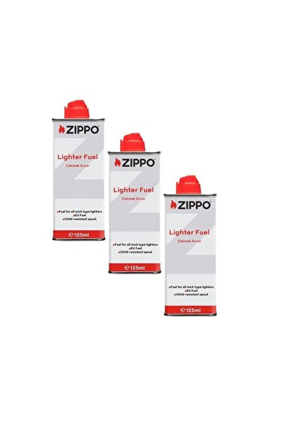 Zippo Çakmak Benzini 3lü