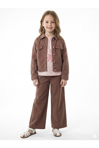 nk kids Girl's 3-Piece Top and Bottom Combination Set 8-14 Years Old Set0505