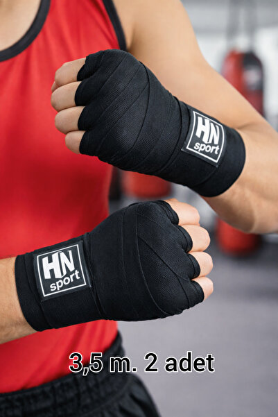 hn sport Boks Kick Boks Muay Thai Wushu Sanda Tüm Sporlar için El Bandajı 3,5...