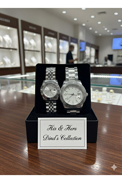 ATKGİYİM Sevgiyle zamanı paylaşmak çelik çift saatlerimiz sizinle sevgili saa...