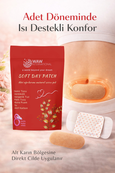 waw international Doğal Regl Dönemi Rahatlama Bandı | Ağrı ve Gerginlik Hissi...