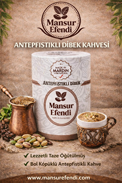 Mansur Efendi Mardin Antep Fistikli Di?bek Kahvesi? Net 400 gr