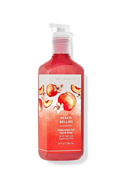 Bath & Body Works صابون جل منظف لليدين برائحة الخوخ بيليني