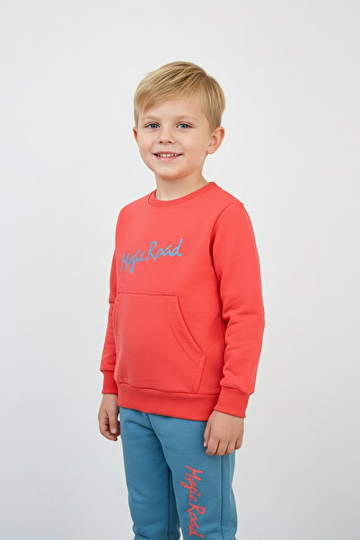 Z B Bebe بدلة مزدوجة بخيطين مطبوعة من MAGIC ROAD