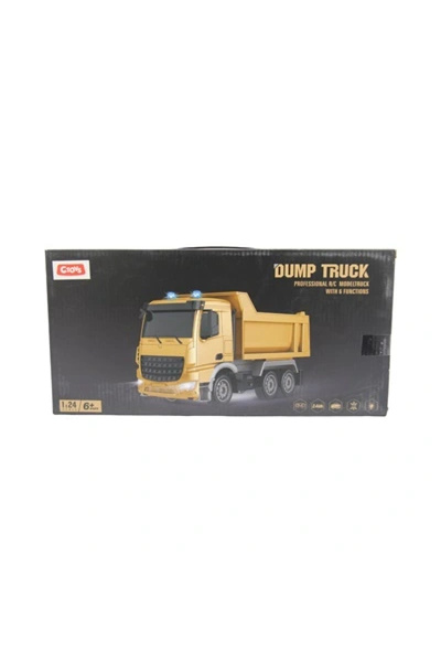 CToys Uzaktan Kumandalı Şarjlı Damperli Kamyon – 23 CM 1:24 Ölçek|6 Fonksiyon...