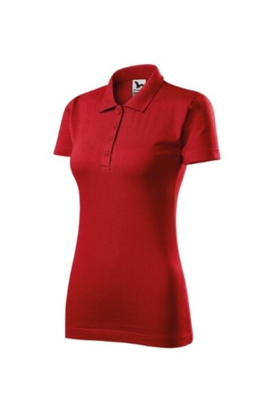 Malfini Tricou polo pentru femei, Pentru o persoană J. 223, S roșu