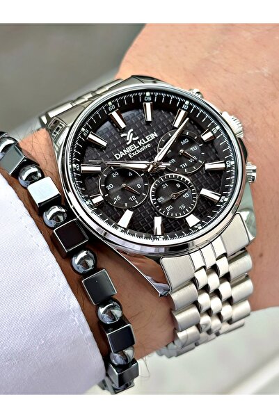 Daniel Klein Functional Men's Wristwatch with Bracelet