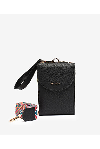 Greyder Kadın Siyah Çapraz Çanta 5Y2CN69561