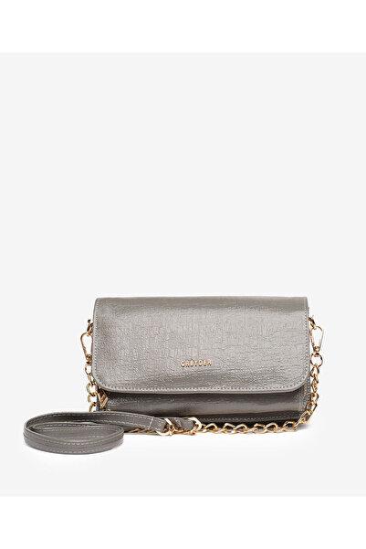 Greyder Kadın Gri Omuz Çantası 5Y2CN69676