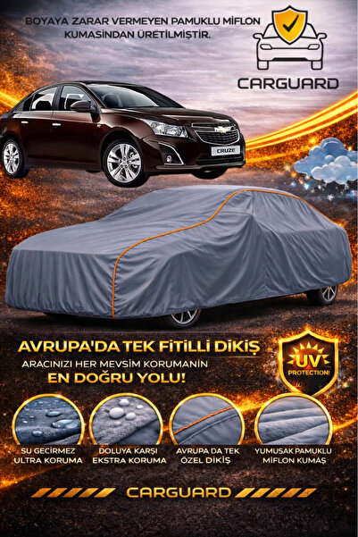 CarGuard غطاء خيمة سيارة من القماش المشمع ميفلون متوافق مع سيارة شيفروليه كرو...