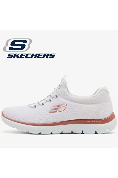 SKECHERS Summits 12980TK Pantofi sport casual pentru femei ALB-ROZ
